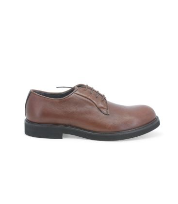 Scarpa classica uomo in pelle marrone u24640b